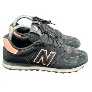 🖤 New Balance GW500 Black Peach Sneakers Women’s 8 – Casual Retro Runner